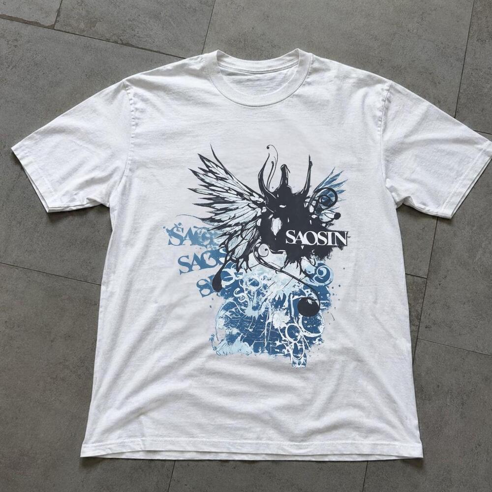 Vintage Y2k Saosin Band Tee | Emo Grunge Alt Rock Graphic T-shirt